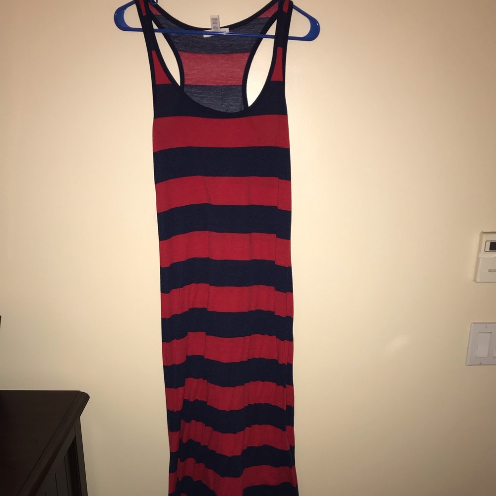 Long Striped Dress